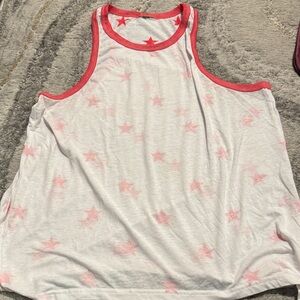 Pink Star Tank Top